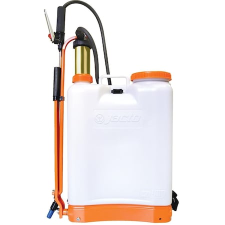 Jacto Backpack Sprayer, Brass Tank, 4 Gal. 78133 1210801